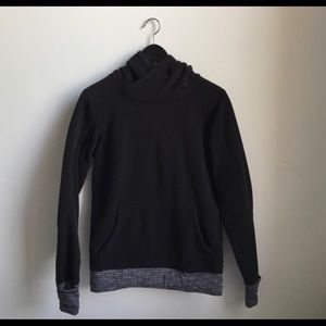 Black Lululemon Fleece Hoodie